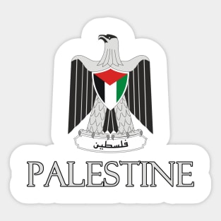 Palestine - Coat of Arms Design Sticker